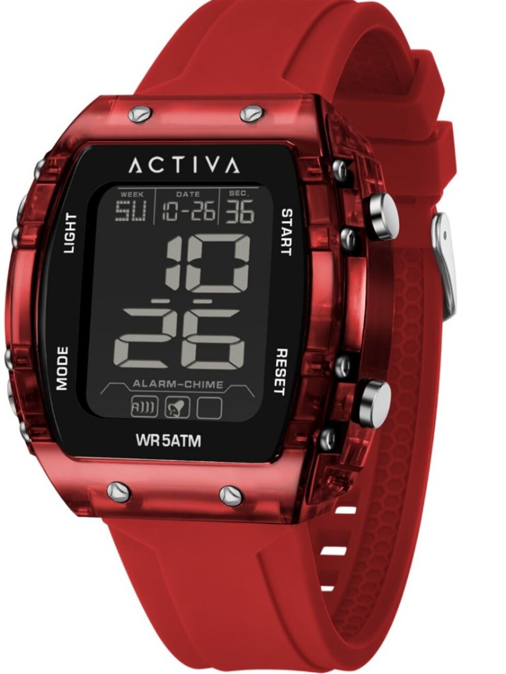 $99 Activa Ranger X Invicta Digital Men's Red 45mm Digital Watch 8108-003 NIB